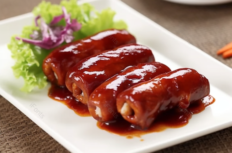 红烧肠头美食食品实拍摄影图,高清,摄影图,摄影图片,图片大全,摄影图免费下载